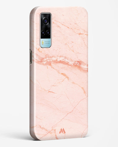 Rose Quartz on Marble Hard Case Phone Cover (Vivo)