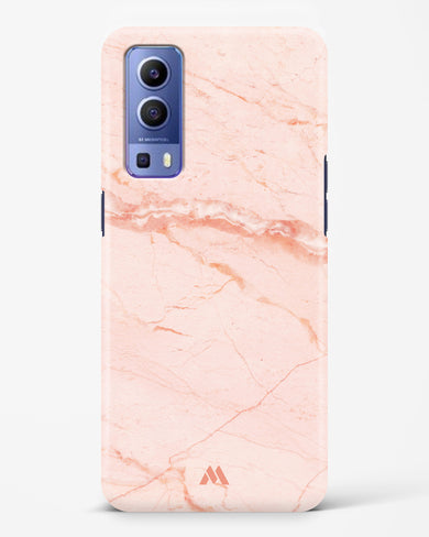 Rose Quartz on Marble Hard Case Phone Cover (Vivo)