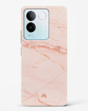 Rose Quartz on Marble Hard Case Phone Cover (Vivo)