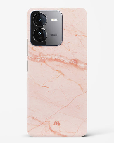 Rose Quartz on Marble Hard Case Phone Cover (Vivo)