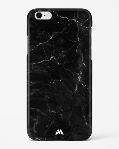 Marquina Black Marble Hard Case Phone Cover (Apple)