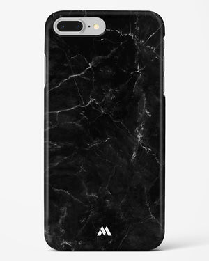 Marquina Black Marble Hard Case Phone Cover (Apple)