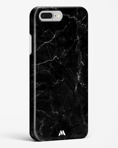 Marquina Black Marble Hard Case Phone Cover (Apple)