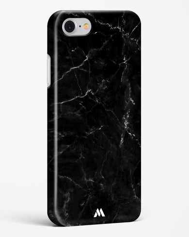 Marquina Black Marble Hard Case Phone Cover (Apple)