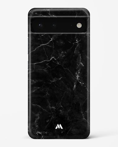 Marquina Black Marble Hard Case Phone Cover-(Google)