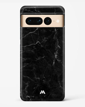 Marquina Black Marble Hard Case Phone Cover-(Google)