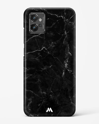 Marquina Black Marble Hard Case Phone Cover (Motorola)
