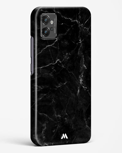 Marquina Black Marble Hard Case Phone Cover (Motorola)