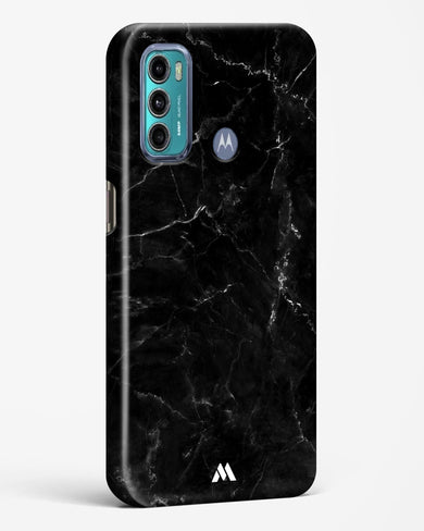 Marquina Black Marble Hard Case Phone Cover (Motorola)