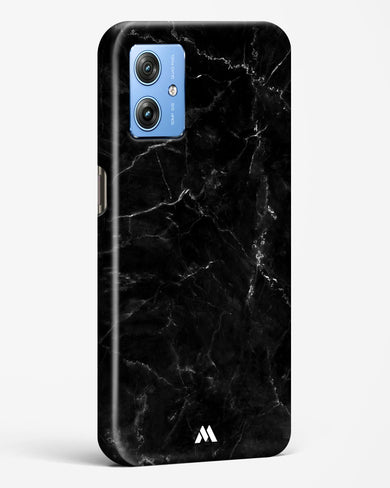 Marquina Black Marble Hard Case Phone Cover (Motorola)