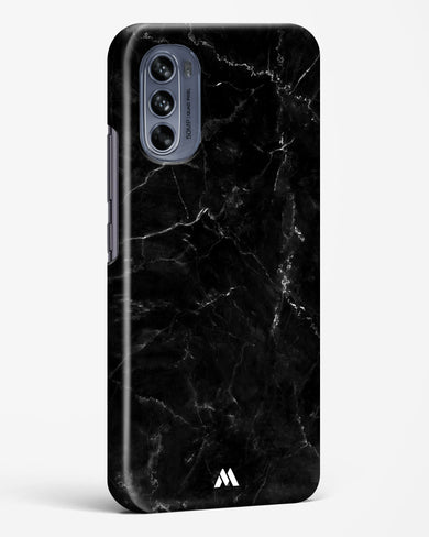 Marquina Black Marble Hard Case Phone Cover (Motorola)