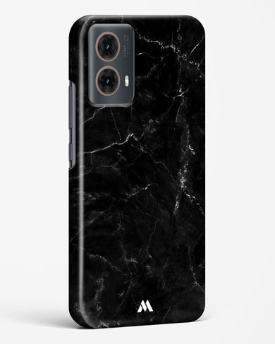 Marquina Black Marble Hard Case Phone Cover (Motorola)