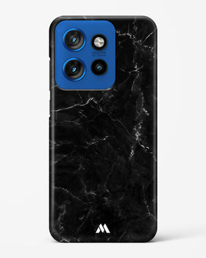 Marquina Black Marble Hard Case Phone Cover (Motorola)