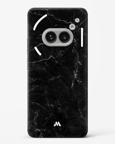 Marquina Black Marble Hard Case Phone Cover (Nothing)