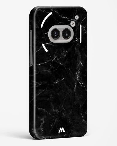 Marquina Black Marble Hard Case Phone Cover (Nothing)