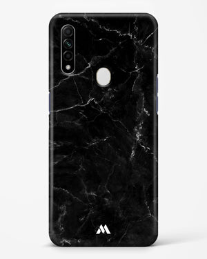 Marquina Black Marble Hard Case Phone Cover (Oppo)