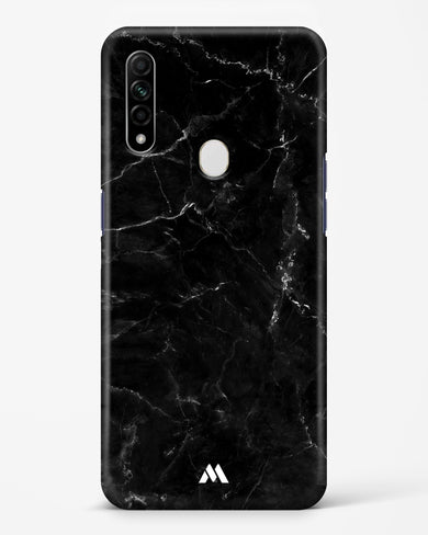 Marquina Black Marble Hard Case Phone Cover (Oppo)