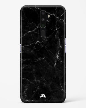 Marquina Black Marble Hard Case Phone Cover (Oppo)