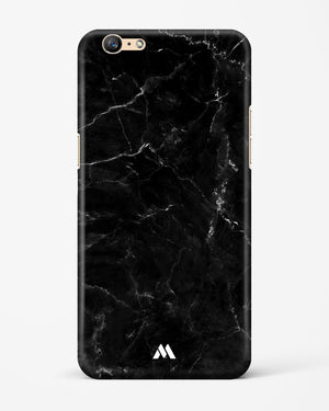 Marquina Black Marble Hard Case Phone Cover (Oppo)