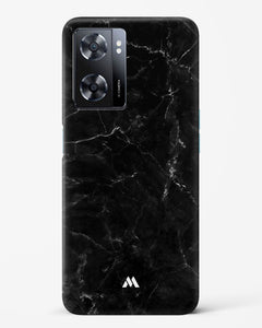 Marquina Black Marble Hard Case Phone Cover (Oppo)