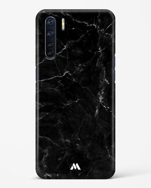 Marquina Black Marble Hard Case Phone Cover-(Oppo)