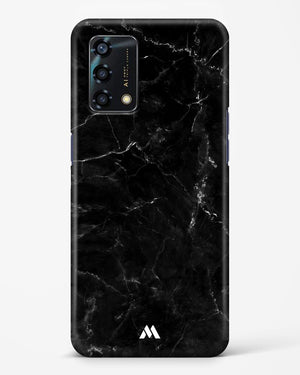 Marquina Black Marble Hard Case Phone Cover-(Oppo)