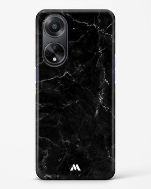 Marquina Black Marble Hard Case Phone Cover (Oppo)