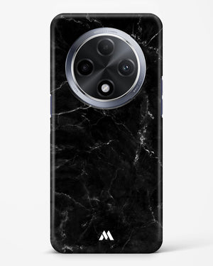 Marquina Black Marble Hard Case Phone Cover (Oppo)