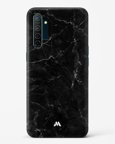 Marquina Black Marble Hard Case Phone Cover-(Oppo)