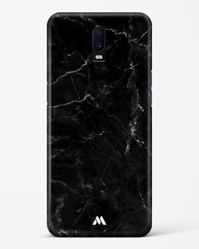 Marquina Black Marble Hard Case Phone Cover-(Oppo)