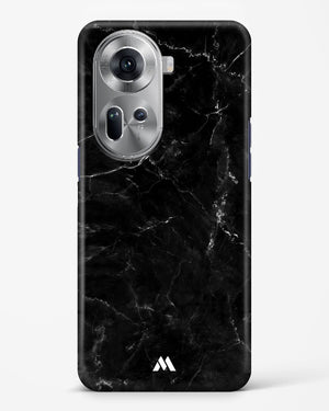 Marquina Black Marble Hard Case Phone Cover (Oppo)