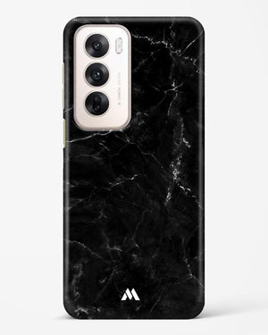 Marquina Black Marble Hard Case Phone Cover (Oppo)