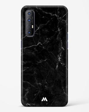 Marquina Black Marble Hard Case Phone Cover (Oppo)