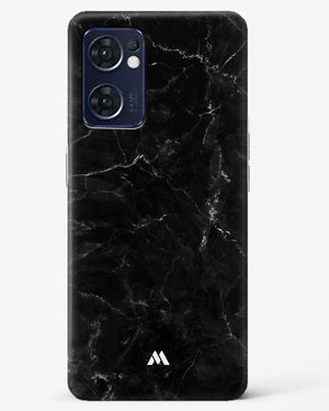Marquina Black Marble Hard Case Phone Cover (Oppo)