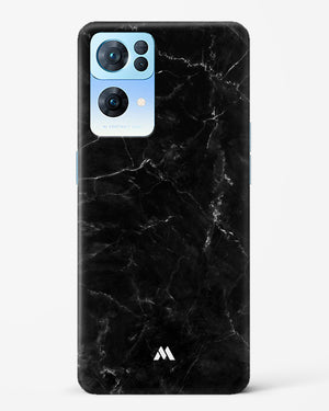 Marquina Black Marble Hard Case Phone Cover (Oppo)
