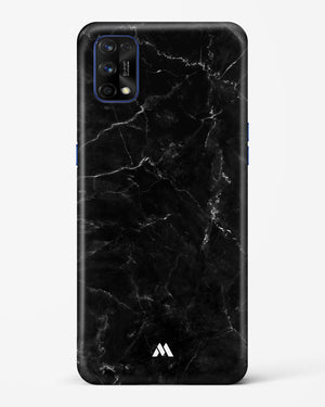 Marquina Black Marble Hard Case Phone Cover-(Realme)