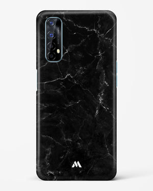 Marquina Black Marble Hard Case Phone Cover-(Realme)