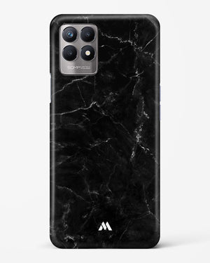 Marquina Black Marble Hard Case Phone Cover-(Realme)