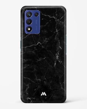 Marquina Black Marble Hard Case Phone Cover-(Realme)