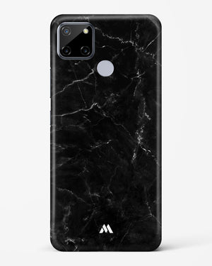 Marquina Black Marble Hard Case Phone Cover-(Realme)