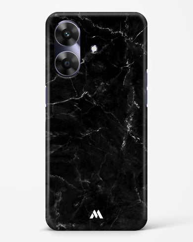 Marquina Black Marble Hard Case Phone Cover (Realme)