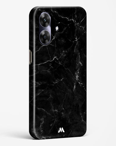 Marquina Black Marble Hard Case Phone Cover (Realme)