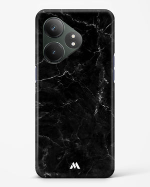 Marquina Black Marble Hard Case Phone Cover (Realme)
