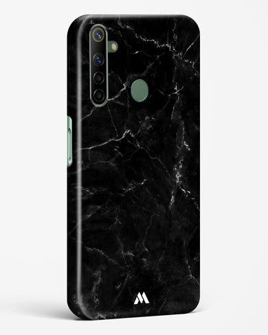 Marquina Black Marble Hard Case Phone Cover (Realme)
