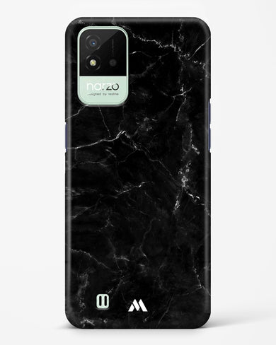 Marquina Black Marble Hard Case Phone Cover (Realme)