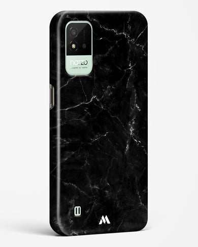 Marquina Black Marble Hard Case Phone Cover (Realme)