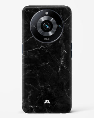 Marquina Black Marble Hard Case Phone Cover-(Realme)