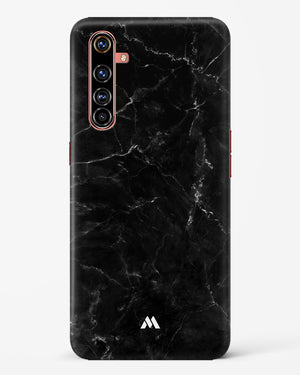 Marquina Black Marble Hard Case Phone Cover-(Realme)