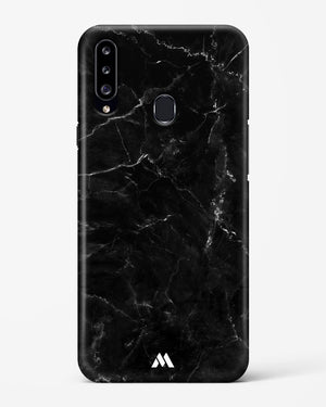 Marquina Black Marble Hard Case Phone Cover-(Samsung)