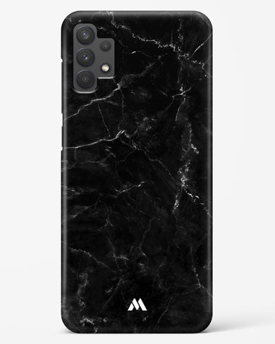 Marquina Black Marble Hard Case Phone Cover-(Samsung)